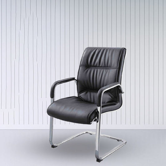 Sedia da ufficio ergonomica contemporanea High senza ruote sedia da scrivania