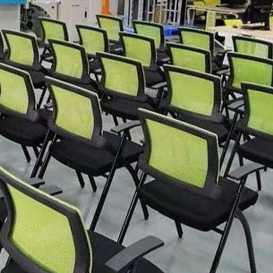 Sedia conferenza ergonomica contemporanea sedia da ufficio a metà schiena