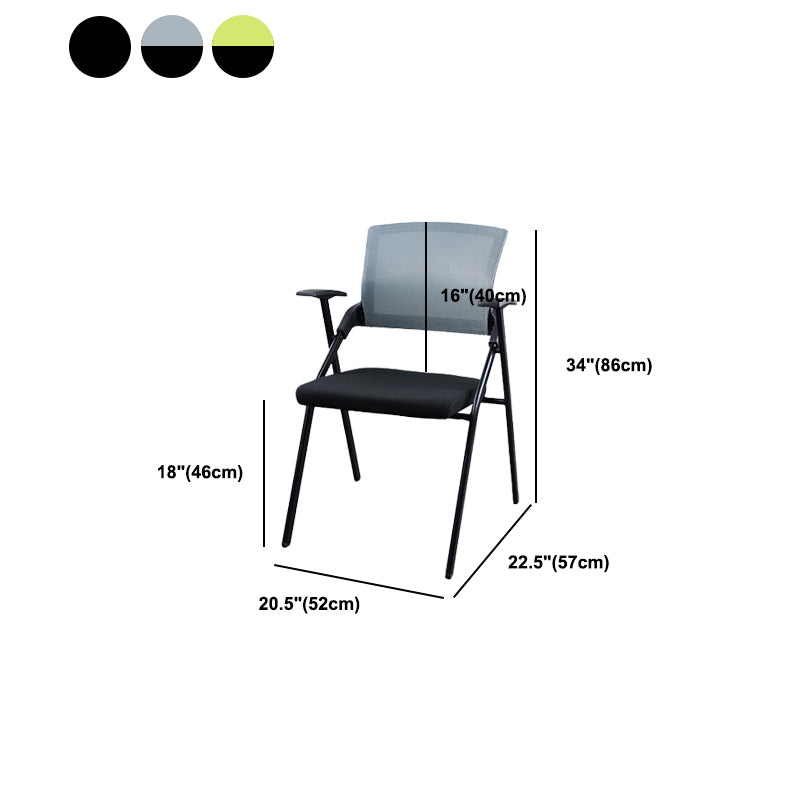 Contemporary Ergonomic Conference Chair Mid-Back Office Chair Clearhalo 'furn' 'furn_office_chair' 'Furniture' 'Office Chairs' 'Office Furniture' 'office_chair' 6101334
