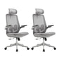 High Back Office Chair Contemporary Lumbar Support Desk Chair 2 Piece Set Nylon Clearhalo 'furn' 'furn_office_chair' 'Furniture' 'Office Chairs' 'Office Furniture' 'office_chair' 6101360
