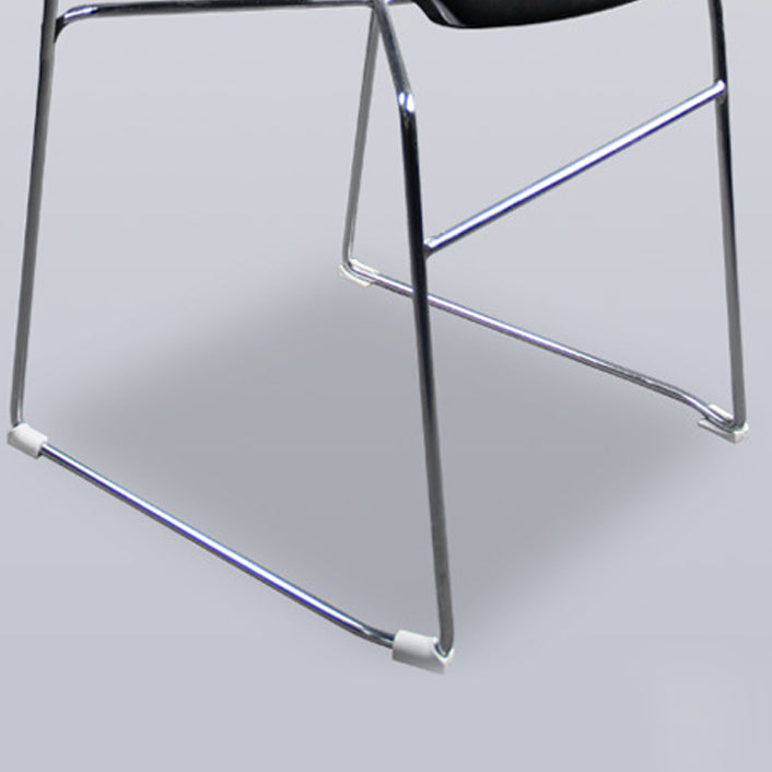 Contemporary Ergonomic Executive Chair Mid-Back No Wheels Guest Chair Clearhalo 'furn' 'furn_office_chair' 'Furniture' 'Office Chairs' 'Office Furniture' 'office_chair' 6101437