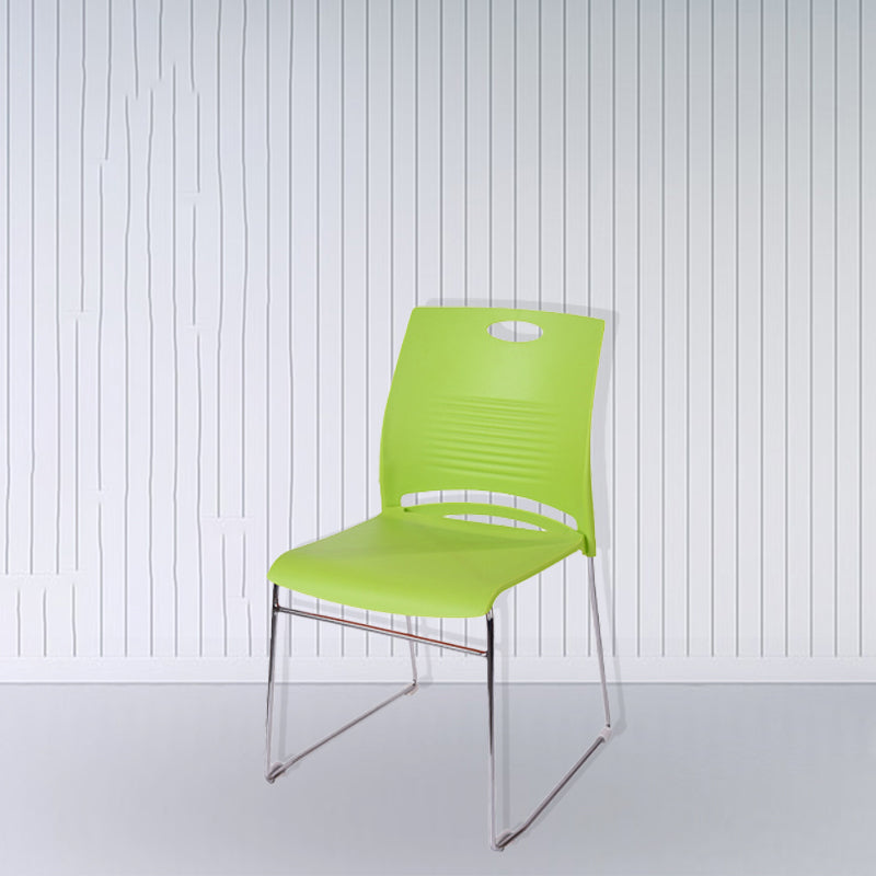 Contemporary Ergonomic Executive Chair Mid-Back No Wheels Guest Chair Clearhalo 'furn' 'furn_office_chair' 'Furniture' 'Office Chairs' 'Office Furniture' 'office_chair' 6101443