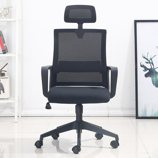 Contemporary Adjustable Office Chair Mid-Back Swivel Desk Chair Clearhalo 'furn' 'furn_office_chair' 'Furniture' 'Office Chairs' 'Office Furniture' 'office_chair' 6101450