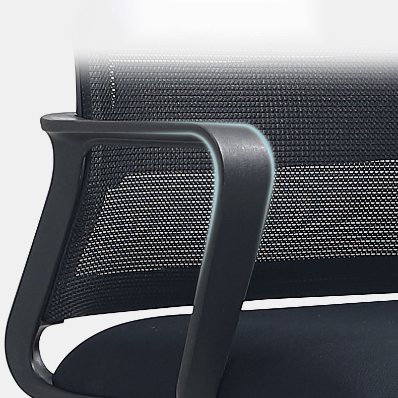 Contemporary Adjustable Office Chair Mid-Back Swivel Desk Chair Clearhalo 'furn' 'furn_office_chair' 'Furniture' 'Office Chairs' 'Office Furniture' 'office_chair' 6101459