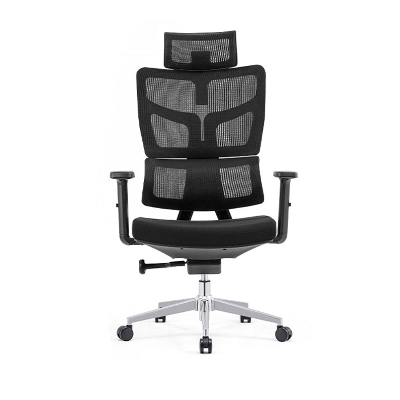 Modern Desk Chair Mesh Computer Chair High-Back Chair in Black/Gray Clearhalo 'furn' 'furn_office_chair' 'Furniture' 'Office Chairs' 'Office Furniture' 'office_chair' 6101474