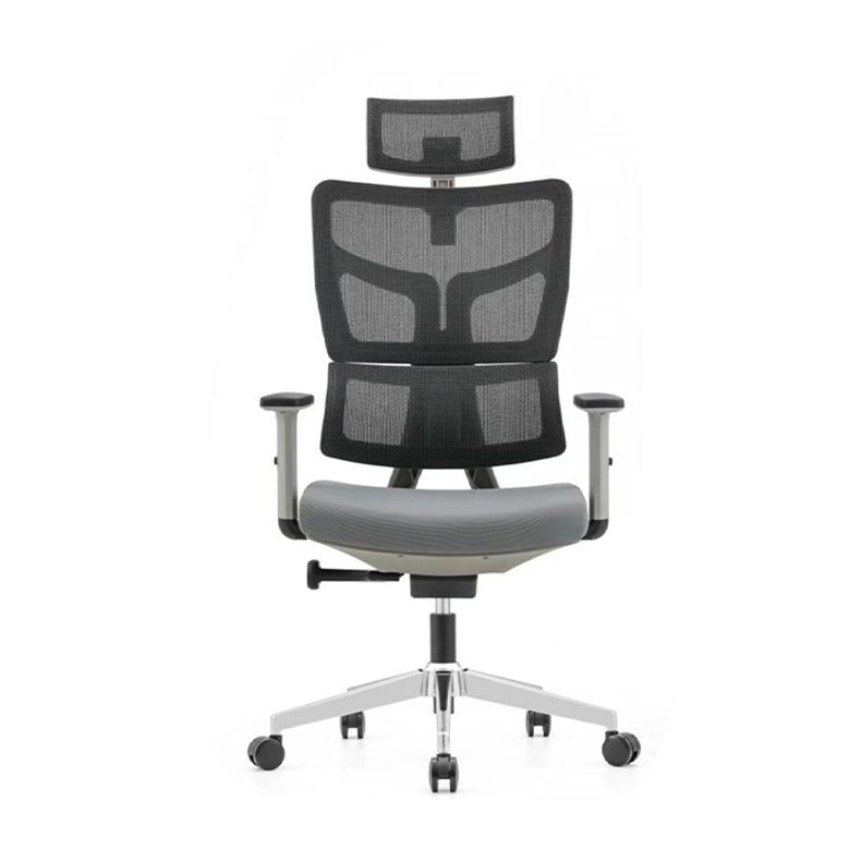 Modern Desk Chair Mesh Computer Chair High-Back Chair in Black/Gray Clearhalo 'furn' 'furn_office_chair' 'Furniture' 'Office Chairs' 'Office Furniture' 'office_chair' 6101476