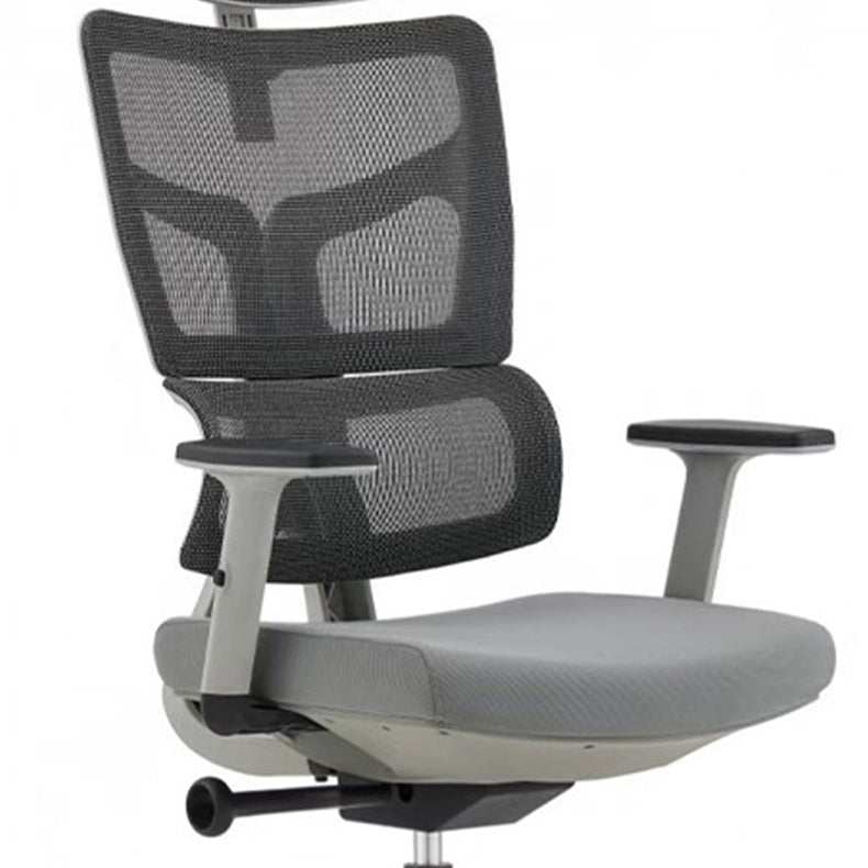 Modern Desk Chair Mesh Computer Chair High-Back Chair in Black/Gray Clearhalo 'furn' 'furn_office_chair' 'Furniture' 'Office Chairs' 'Office Furniture' 'office_chair' 6101484