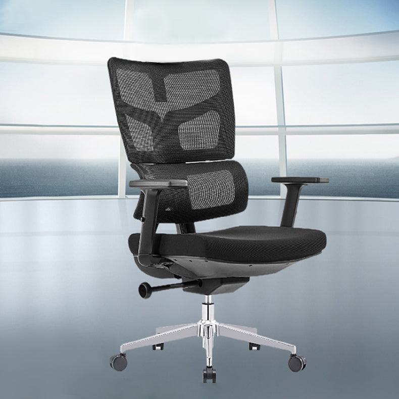 Modern Desk Chair Mesh Computer Chair High-Back Chair in Black/Gray Clearhalo 'furn' 'furn_office_chair' 'Furniture' 'Office Chairs' 'Office Furniture' 'office_chair' 6101489