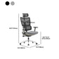 Modern Desk Chair Mesh Computer Chair High-Back Chair in Black/Gray Clearhalo 'furn' 'furn_office_chair' 'Furniture' 'Office Chairs' 'Office Furniture' 'office_chair' 6101495