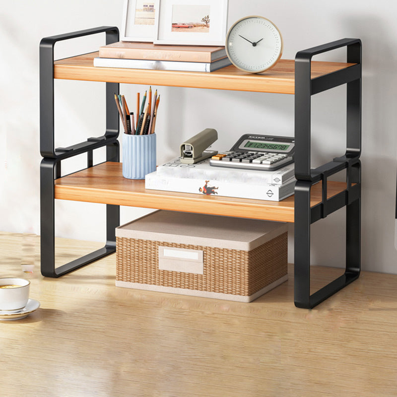 Modern Open Shelf Bookcase Metal Etagere Book Shelf for Study Room