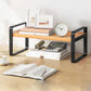 Modern Open Shelf Bookcase Metal Etagere Book Shelf for Study Room