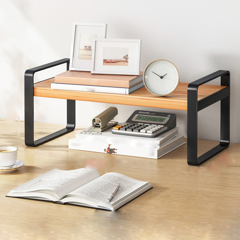Modern Open Shelf Bookcase Metal Etagere Book Shelf for Study Room