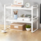 Modern Open Shelf Bookcase Metal Etagere Book Shelf for Study Room
