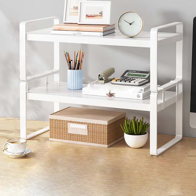 Modern Open Shelf Bookcase Metal Etagere Book Shelf for Study Room