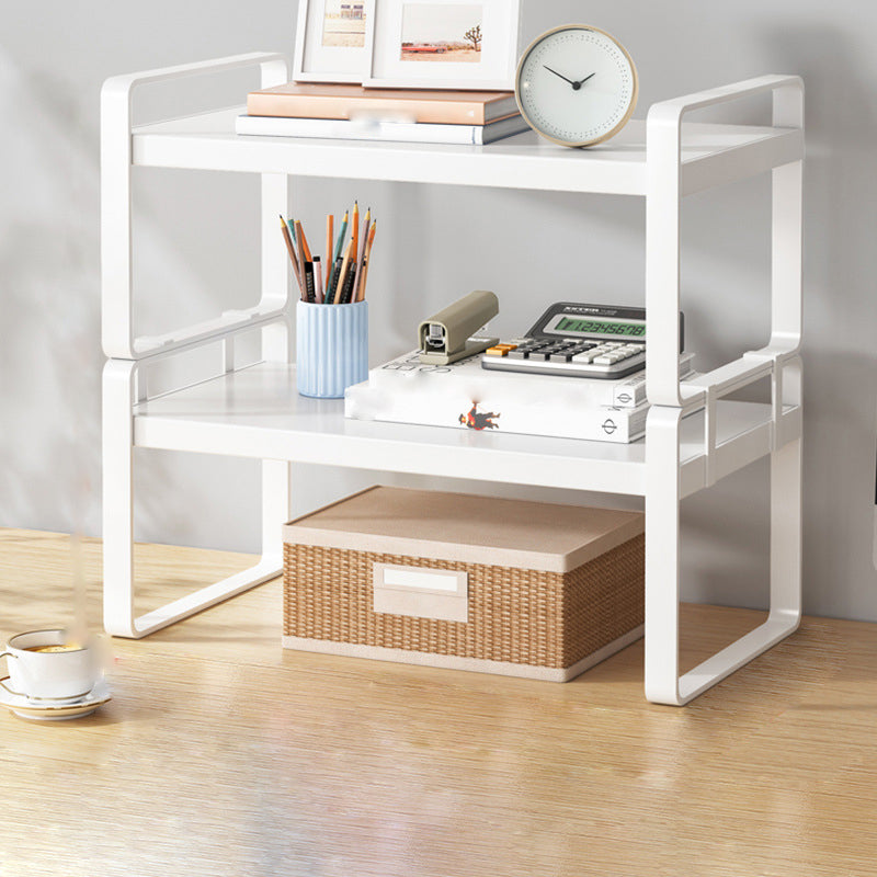 Modern Open Shelf Bookcase Metal Etagere Book Shelf for Study Room