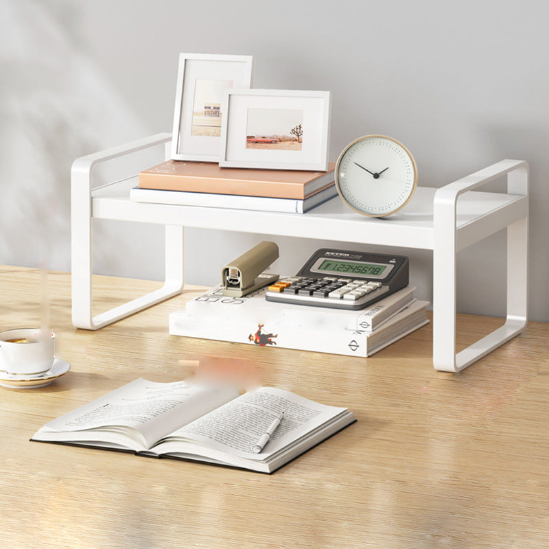 Modern Open Shelf Bookcase Metal Etagere Book Shelf for Study Room