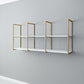 Estantería de Etagere con estanterías montadas en la pared estantería de metal para la oficina en casa