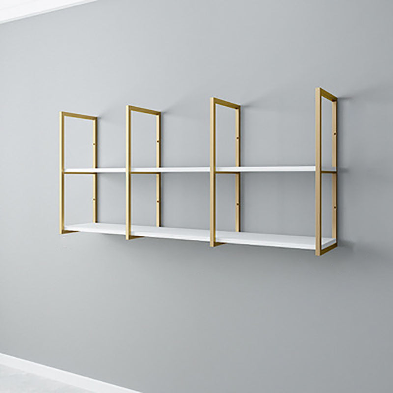 Estantería de Etagere con estanterías montadas en la pared estantería de metal para la oficina en casa