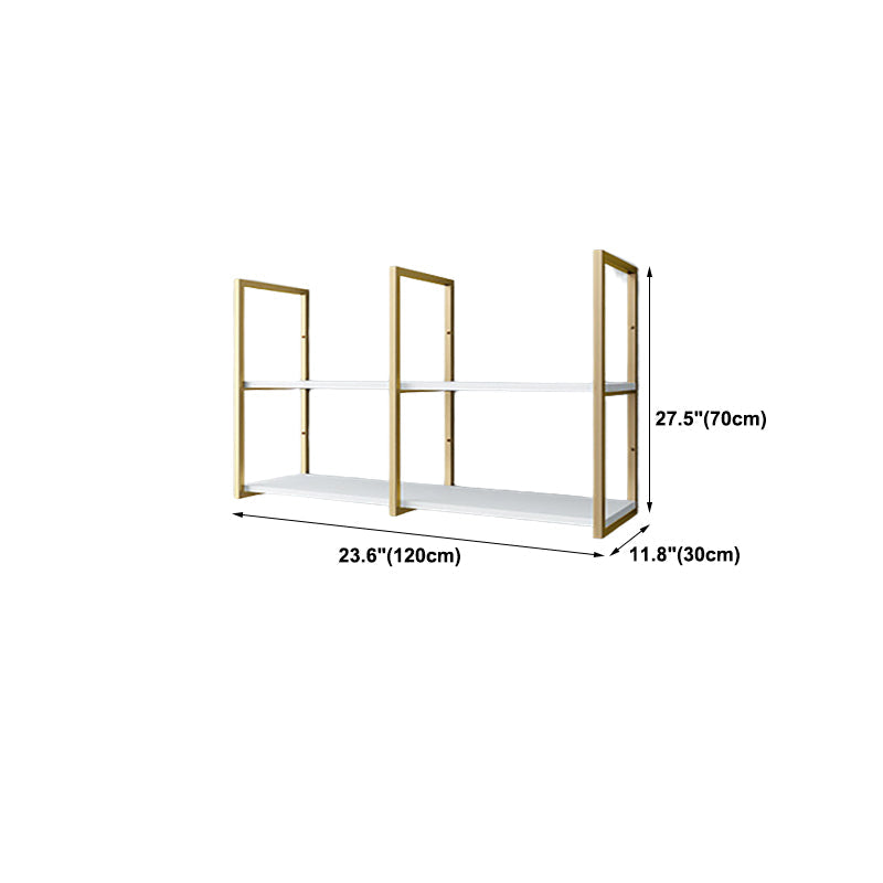 Estantería de Etagere con estanterías montadas en la pared estantería de metal para la oficina en casa