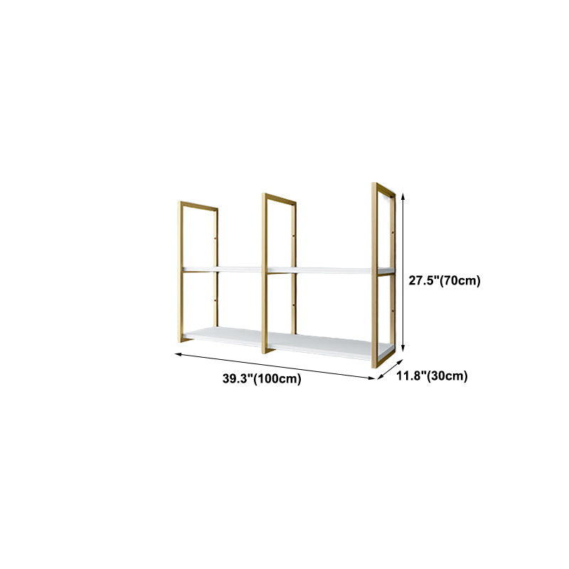 Estantería de Etagere con estanterías montadas en la pared estantería de metal para la oficina en casa