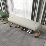 Rectangle 15.7" Wide Entryway Bench Cushioned Upholstered Seating Bench Clearhalo 'Benches' 'Chairs & Seating' 'furn' 'furn_benches' 'Furniture' 'Living Room Furniture' 6101910