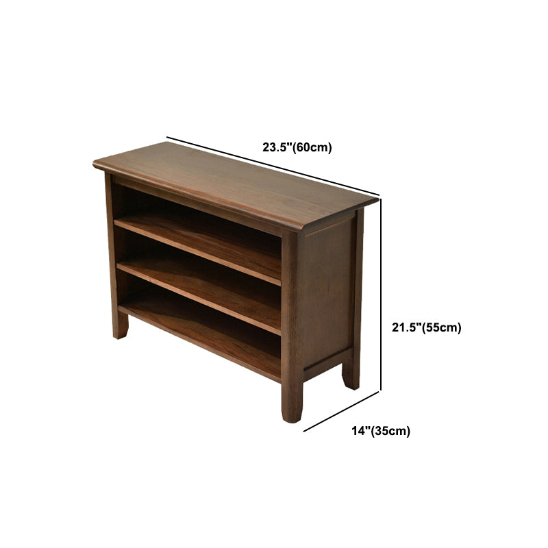 Contemporary Seating Bench Solid Wood Rectangle Bench with Storage Clearhalo 'Benches' 'Chairs & Seating' 'furn' 'furn_benches' 'Furniture' 'Living Room Furniture' 6101967