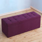 15.7" H Modern Cushioned Entryway Bench Upholstered Seating Bench Purple Clearhalo 'Benches' 'Chairs & Seating' 'furn' 'furn_benches' 'Furniture' 'Living Room Furniture' 6102003