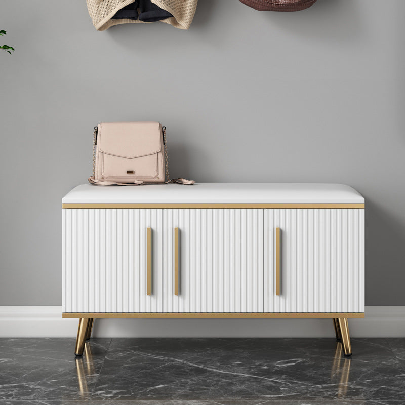 13,4 "W glam ammortizzato di posti a sedere in legno.