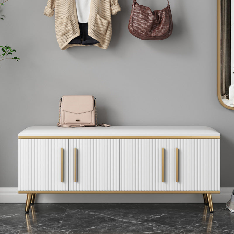 13,4 "W glam ammortizzato di posti a sedere in legno.