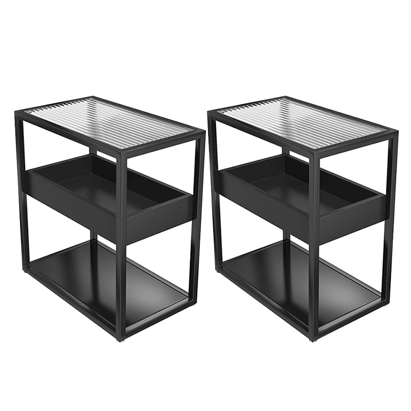 Offener Aufbewahrungskabinett moderner Bett Nachttisch für Schlafzimmer