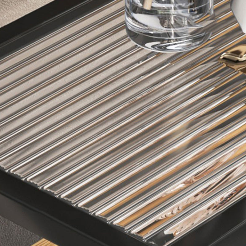 Offener Aufbewahrungskabinett moderner Bett Nachttisch für Schlafzimmer