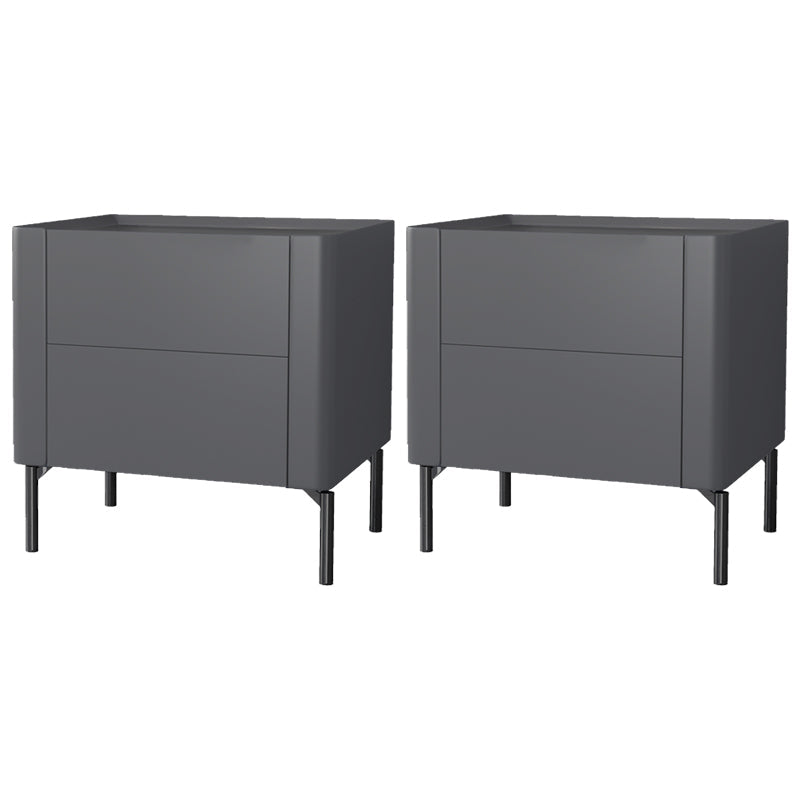 Table de nuit moderne Pierre et pignon de nuit avec des tiroirs