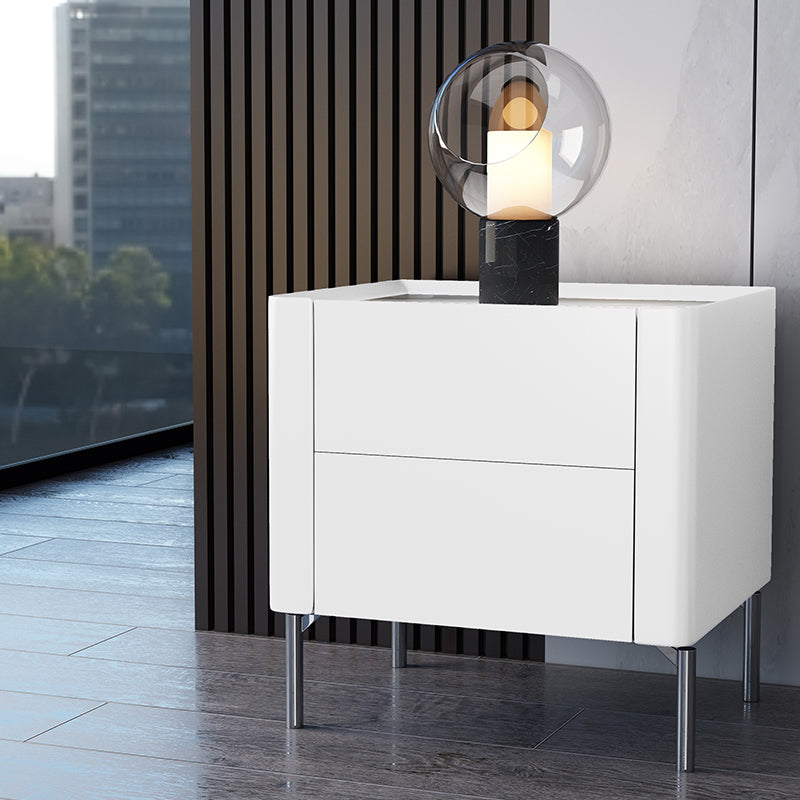 Table de nuit moderne Pierre et pignon de nuit avec des tiroirs