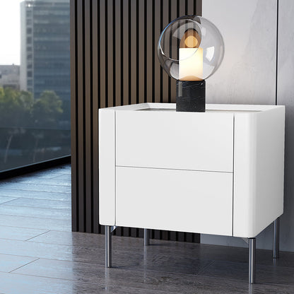 Table de nuit moderne Pierre et pignon de nuit avec des tiroirs