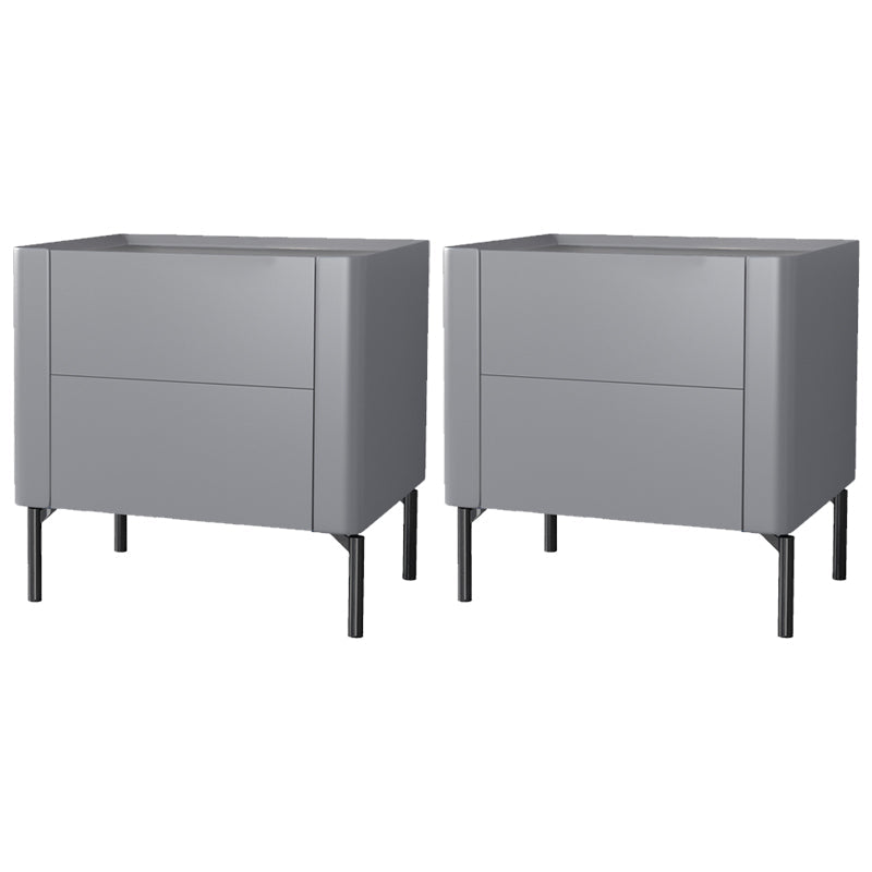 Table de nuit moderne Pierre et pignon de nuit avec des tiroirs