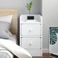 Moderia de madera de madera Night Bedside Gabinet con cajón para dormitorio