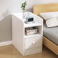 Moderia de madera de madera Night Bedside Gabinet con cajón para dormitorio