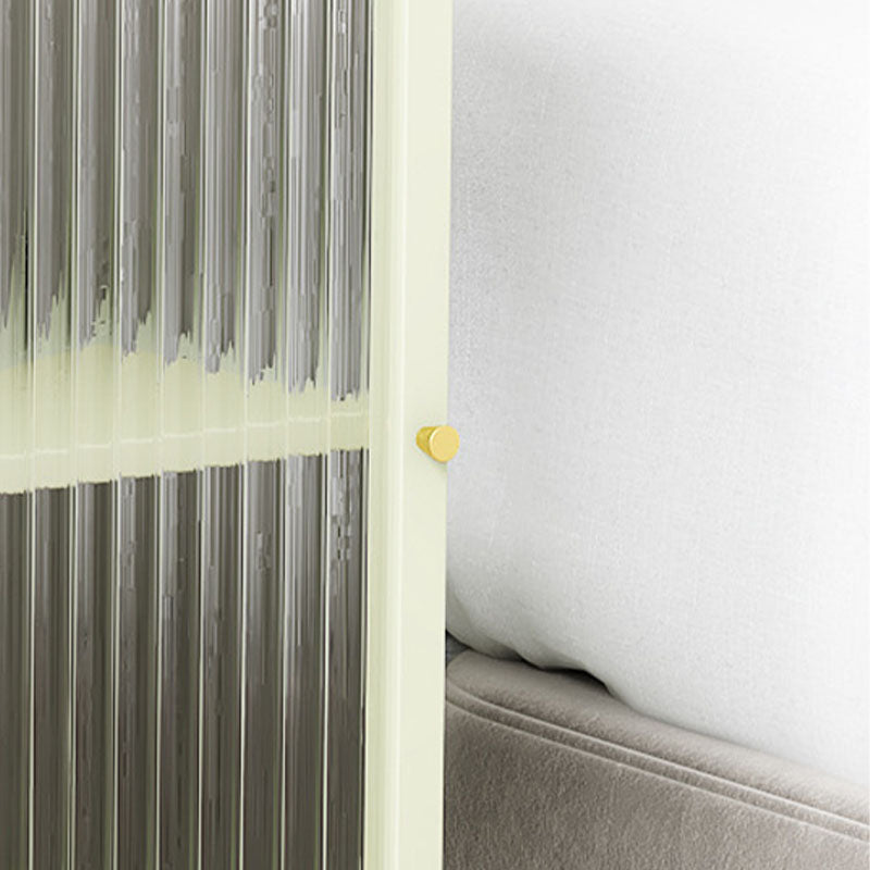 Modern Glass Door Night Table Metal Storage Nightstand for Bedroom Clearhalo 'Bedroom Furniture' 'furn' 'furn_night_stand' 'Furniture' 'night_stand' 'Nightstands' 6102383