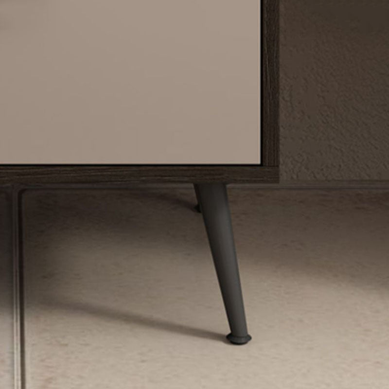 Cassettiera verticale in pietra per camera da letto contemporanea con cassetti