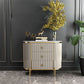 Glam Stone Storage Chest Home 16" W Vertical Chest with 3 Drawers
