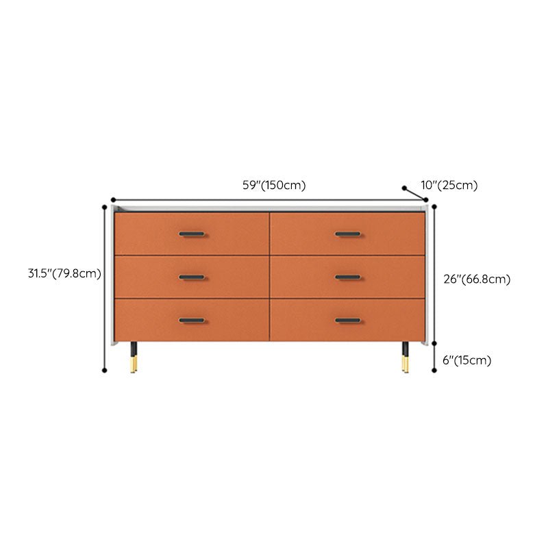 9,75-Zoll-Breite Aufbewahrungstorte Brustkommode moderne Steinspeicher Brust