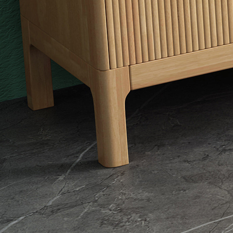 Supporto TV moderno in legno Supporto TV regolabile con gambe per soggiorno