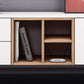 Contemporary Wooden TV Stand Open Storage TV Media Console with Doors for Living Room Clearhalo 'furn' 'furn_tv_stands_entertainment_centers' 'Furniture' 'Living Room Furniture' 'TV Stands & Entertainment Centers' 'TV Stands & Media Storage Furniture' 'tv_stands_entertainment_centers' 6102707