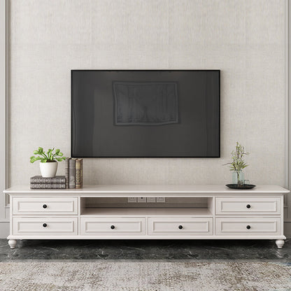 18-inch TV Console Modern TV Stand with Drawers for Living Room 87"L x 16"W x 18"H Clearhalo 'furn' 'furn_tv_stands_entertainment_centers' 'Furniture' 'Living Room Furniture' 'TV Stands & Entertainment Centers' 'TV Stands & Media Storage Furniture' 'tv_stands_entertainment_centers' 6102714