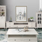 18-inch TV Console Modern TV Stand with Drawers for Living Room Clearhalo 'furn' 'furn_tv_stands_entertainment_centers' 'Furniture' 'Living Room Furniture' 'TV Stands & Entertainment Centers' 'TV Stands & Media Storage Furniture' 'tv_stands_entertainment_centers' 6102717