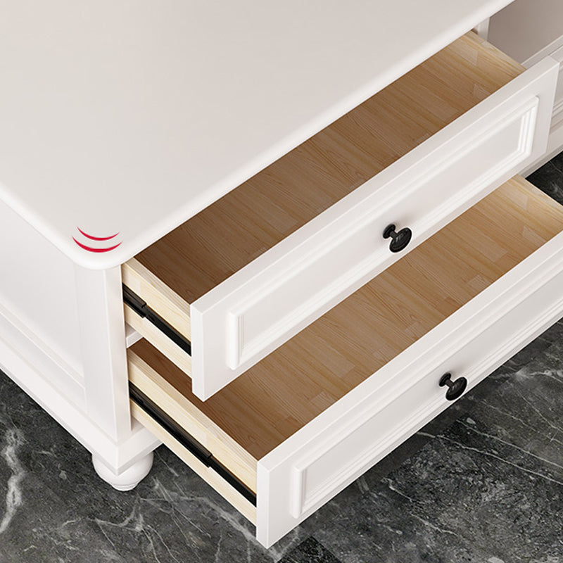 18-inch TV Console Modern TV Stand with Drawers for Living Room Clearhalo 'furn' 'furn_tv_stands_entertainment_centers' 'Furniture' 'Living Room Furniture' 'TV Stands & Entertainment Centers' 'TV Stands & Media Storage Furniture' 'tv_stands_entertainment_centers' 6102720