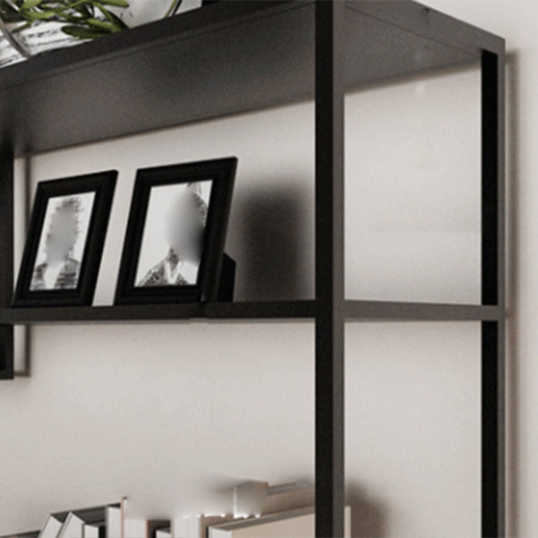 29.53-inch Tall Modern Console Table Iron Accent Table with Shelves Clearhalo 'Console Tables' 'console_tables' 'Entry & Mudroom Furniture' 'furn' 'furn_console_tables' 'Furniture' 6102932