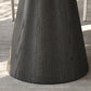 Modern Pedestal Casual Dining Table Round Dining Table with Ash Wood Base