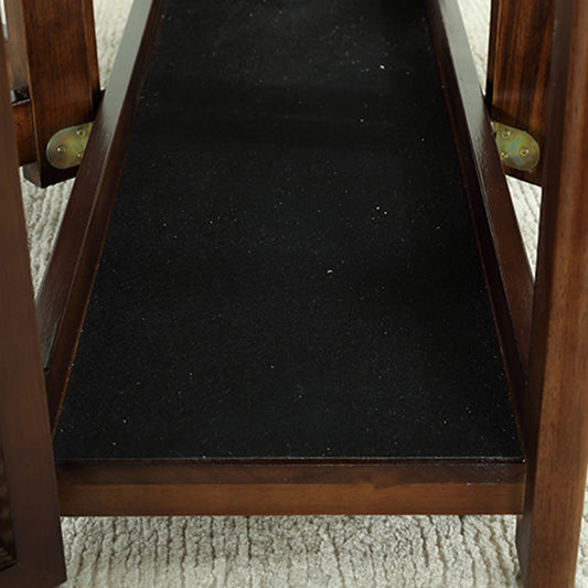 Wood Top Table Mid-Century Modern Table with Pedestal Base,35.43"W x 51.18"L x 29.53"H