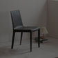 Designer Style Armless Chair Parson Back Side Leather Chair for Restaurant